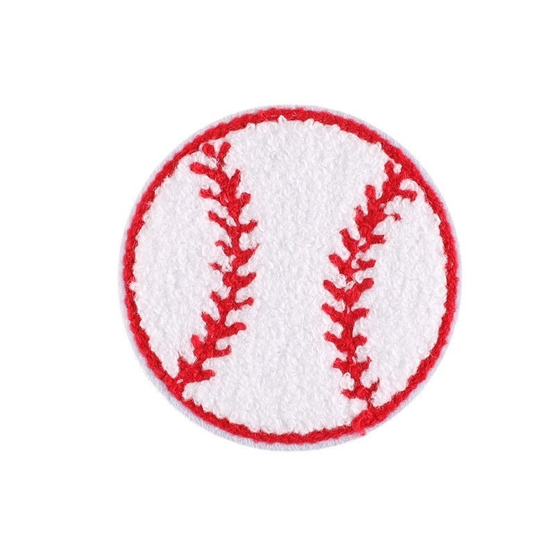 KTX-018835 Towel Embroidery Circular Cloth Label for Crafting and Home Decor
