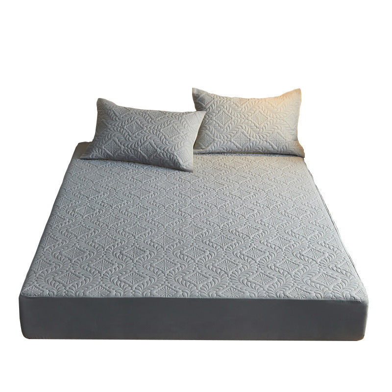 KTX-021011 Quilted Universal Fitted Sheet for Four Seasons - Various Sizes Available