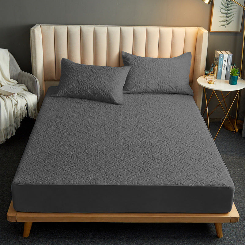 KTX-021011 Quilted Universal Fitted Sheet for Four Seasons - Various Sizes Available