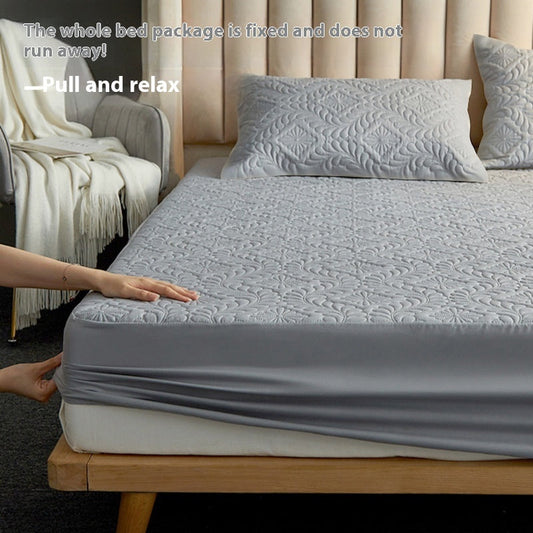 KTX-021011 Quilted Universal Fitted Sheet for Four Seasons - Various Sizes Available