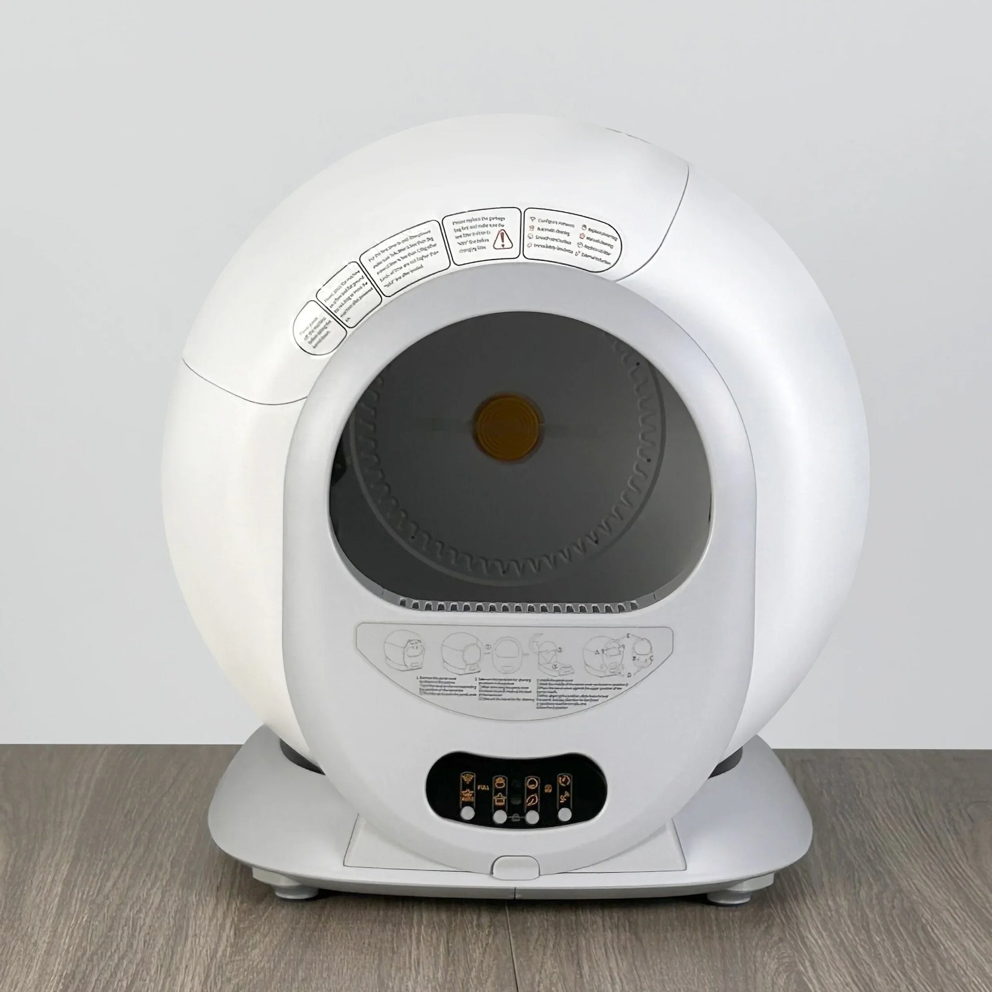 KTX-021651 Automatic Self-Cleaning Cat Litter Box, Eco-Friendly Design, Odor Control, Large 65L Capacity, Easy Maintenance