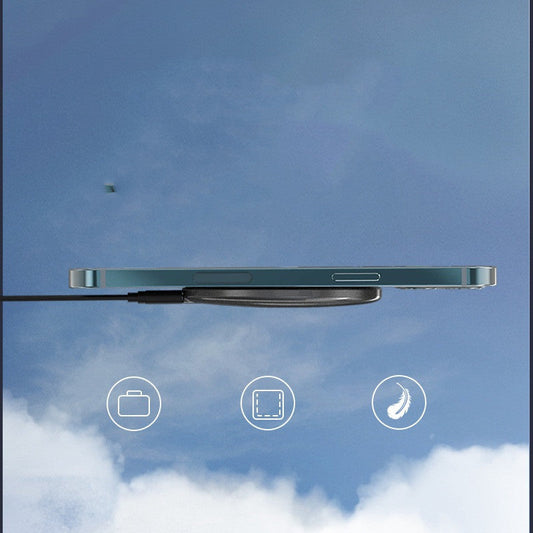 KTX-022419 Wireless Magnetic Charger, TYPE-C Input, 12V Output, Model C01, 1200mA Charging Current