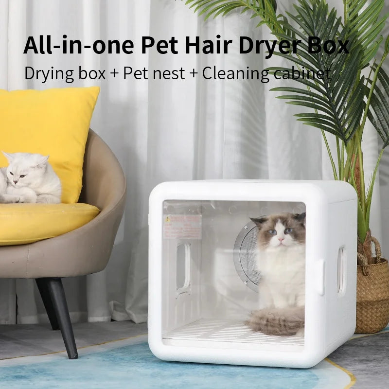 KTX-022611 Eco-Friendly 65L Automatic Pet Drying Cabin for Cats, Dogs, and Rabbits