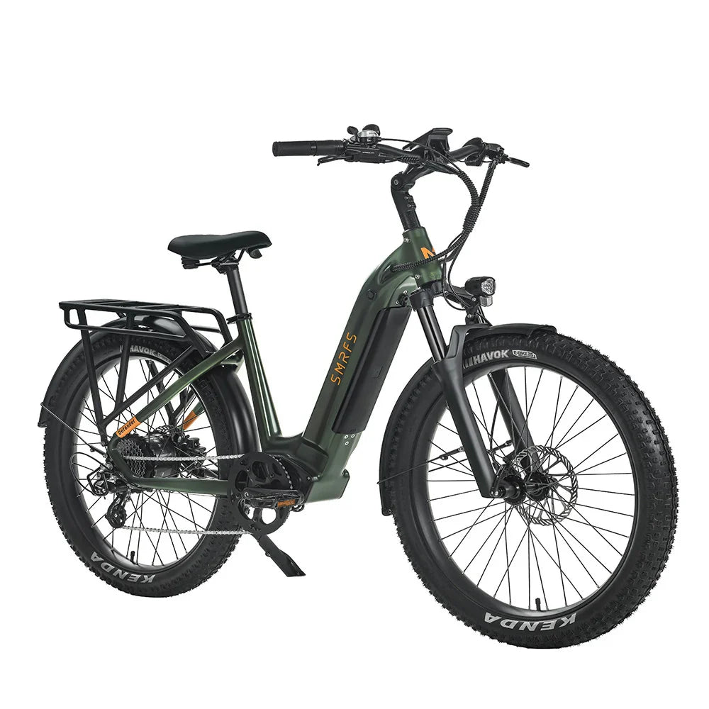 KTX-024211 750W Electric Bicycle with Integrated Battery, 7-Speed Hydraulic Disc Brake, 32km/h Max Speed, 26" Mountain Bike