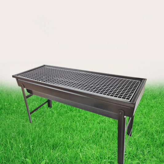 KTX-025171 Foldable Portable Charcoal Grill for Camping and Outdoor BBQ Parties