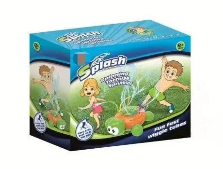 KTX-025491 Rotating Tortoise Outdoor Sprinkler Toy for Kids - Fun Water Play for Ages 2 and Up