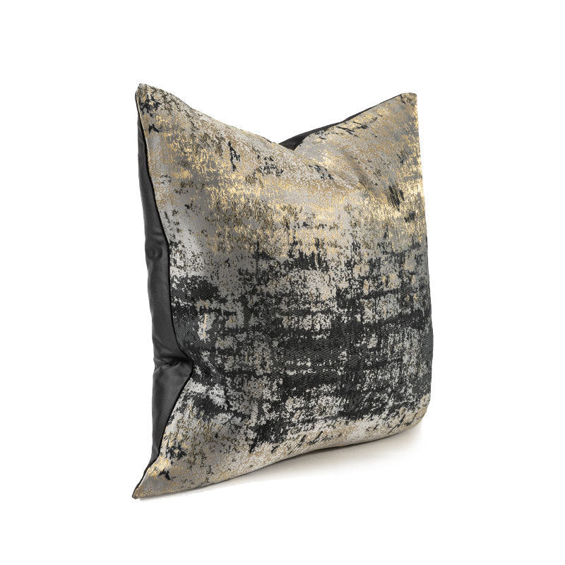 KTX-026643 Light Luxury Jacquard Pillow Cover in Silver Birch Design