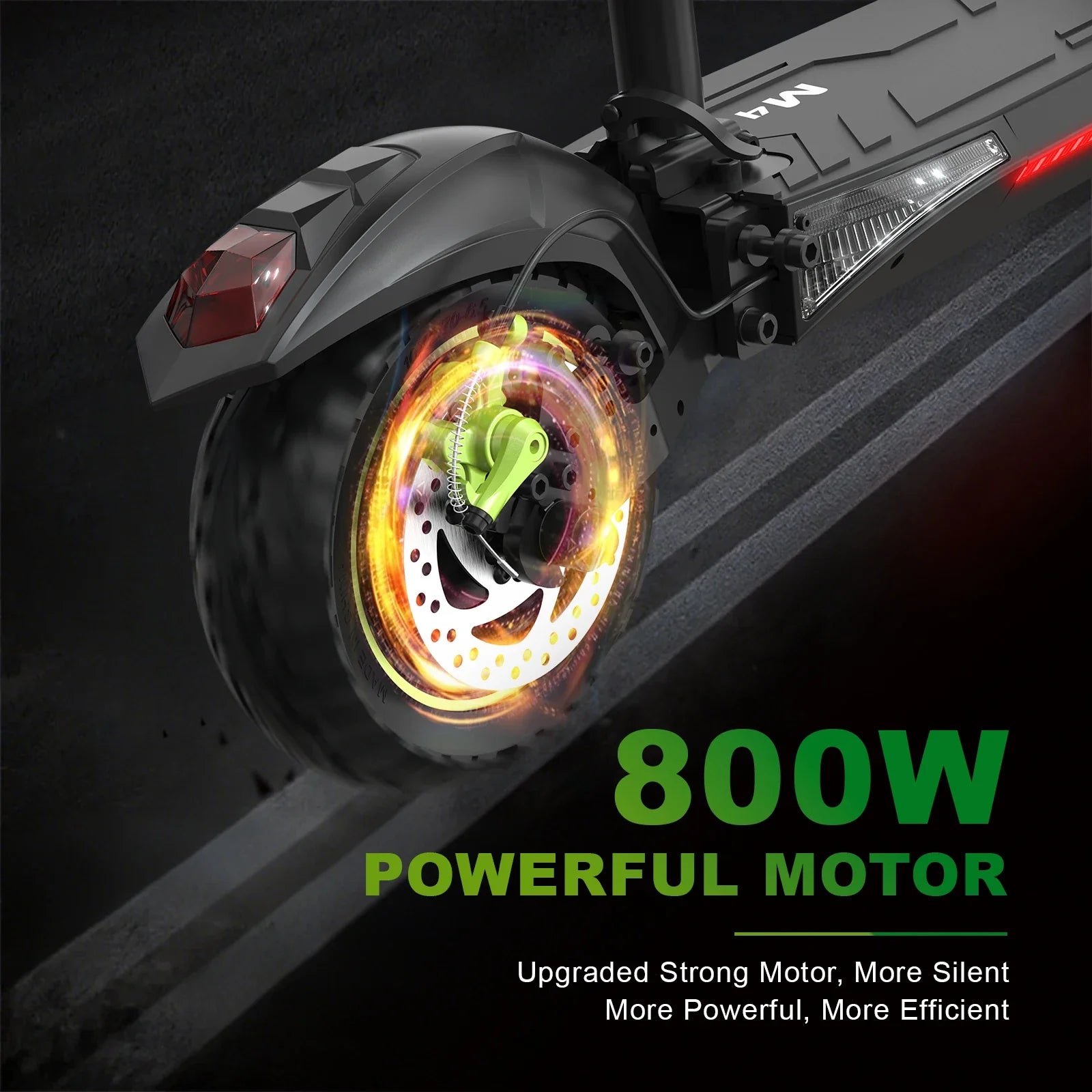 KTX-027987 800W Electric Scooter with App Control, Comfortable Seat, 45km/h Speed, 30-45km Range, Dual Suspension, Foldable Design