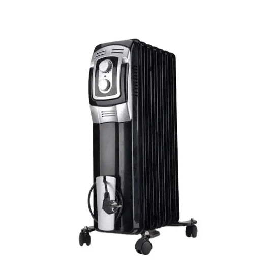 KTX-028883 Electric Oil-Filled Radiator Heater 400W-2500W for Modern Home Use in Bathroom