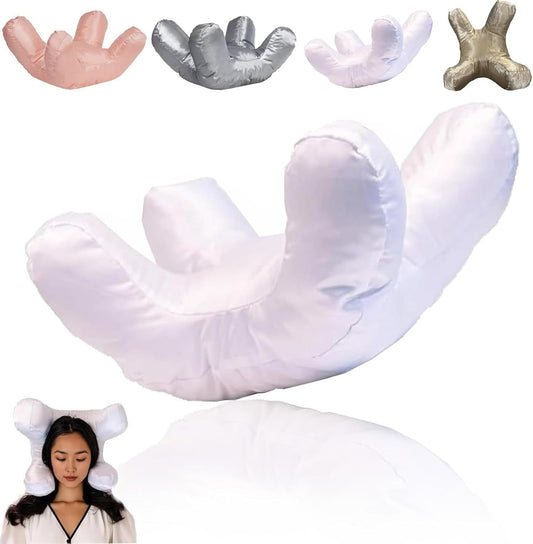 KTX-028947 Face Down Massage Pillow for Side Sleepers - Anti-Wrinkle Beauty Pillow, Perfect for Comfort and Support