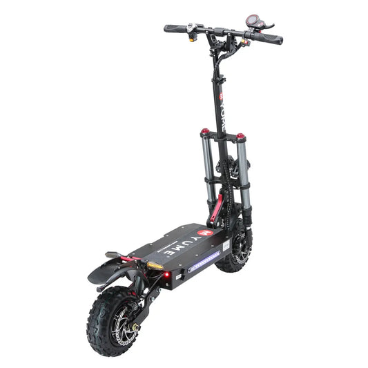 KTX-030611 60V 6000W Dual Motor Electric Scooter with Adjustable Speed and Hydraulic Brakes, 80 km Range, 11 Inch Tires