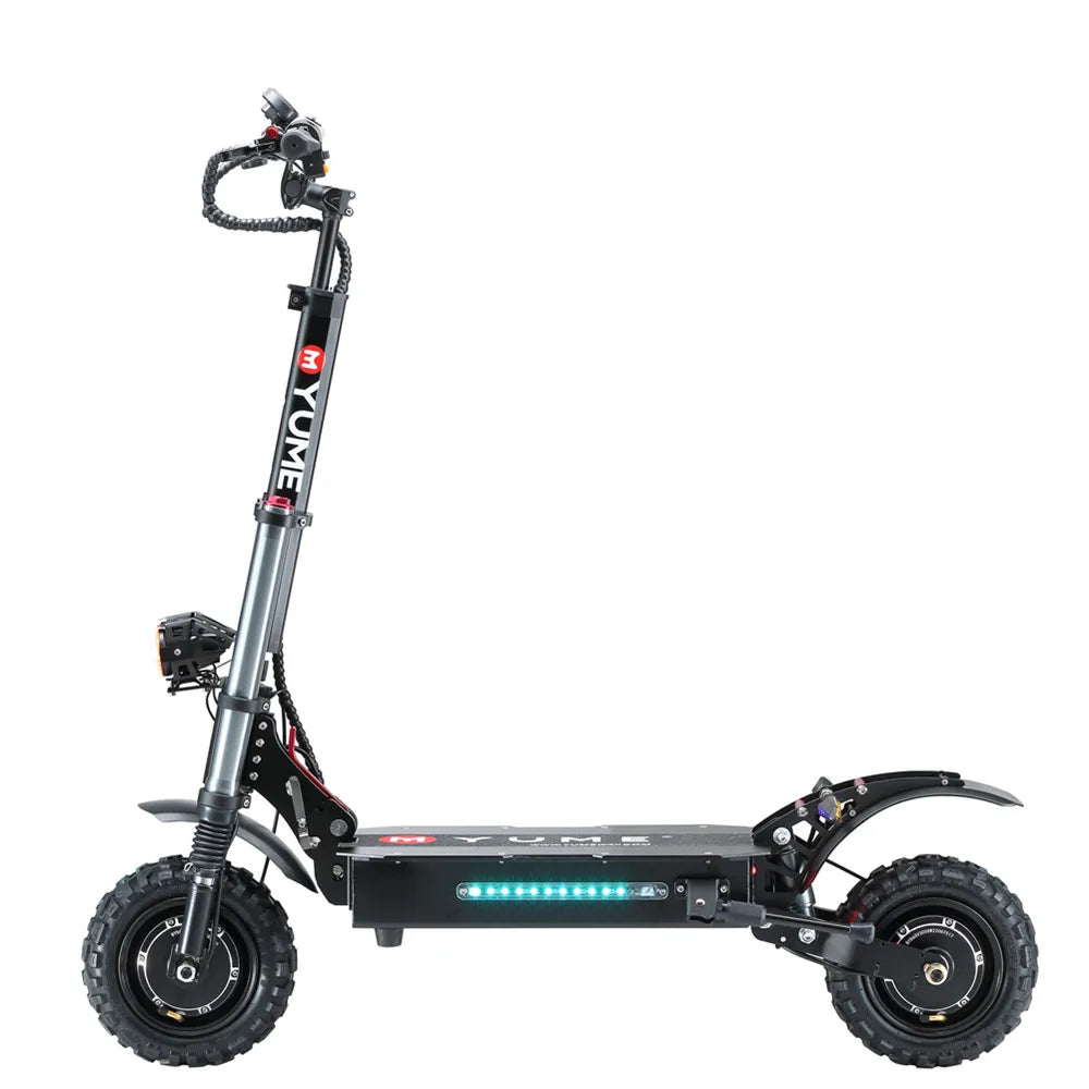 KTX-030611 60V 6000W Dual Motor Electric Scooter with Adjustable Speed and Hydraulic Brakes, 80 km Range, 11 Inch Tires