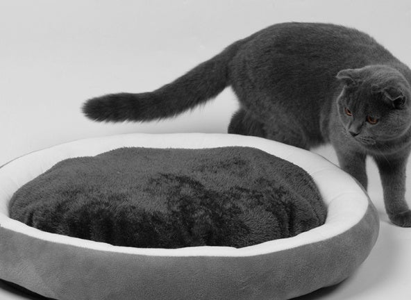 KTX-031699 Cozy Round Pet Nest Kennel Cushion in Multiple Sizes