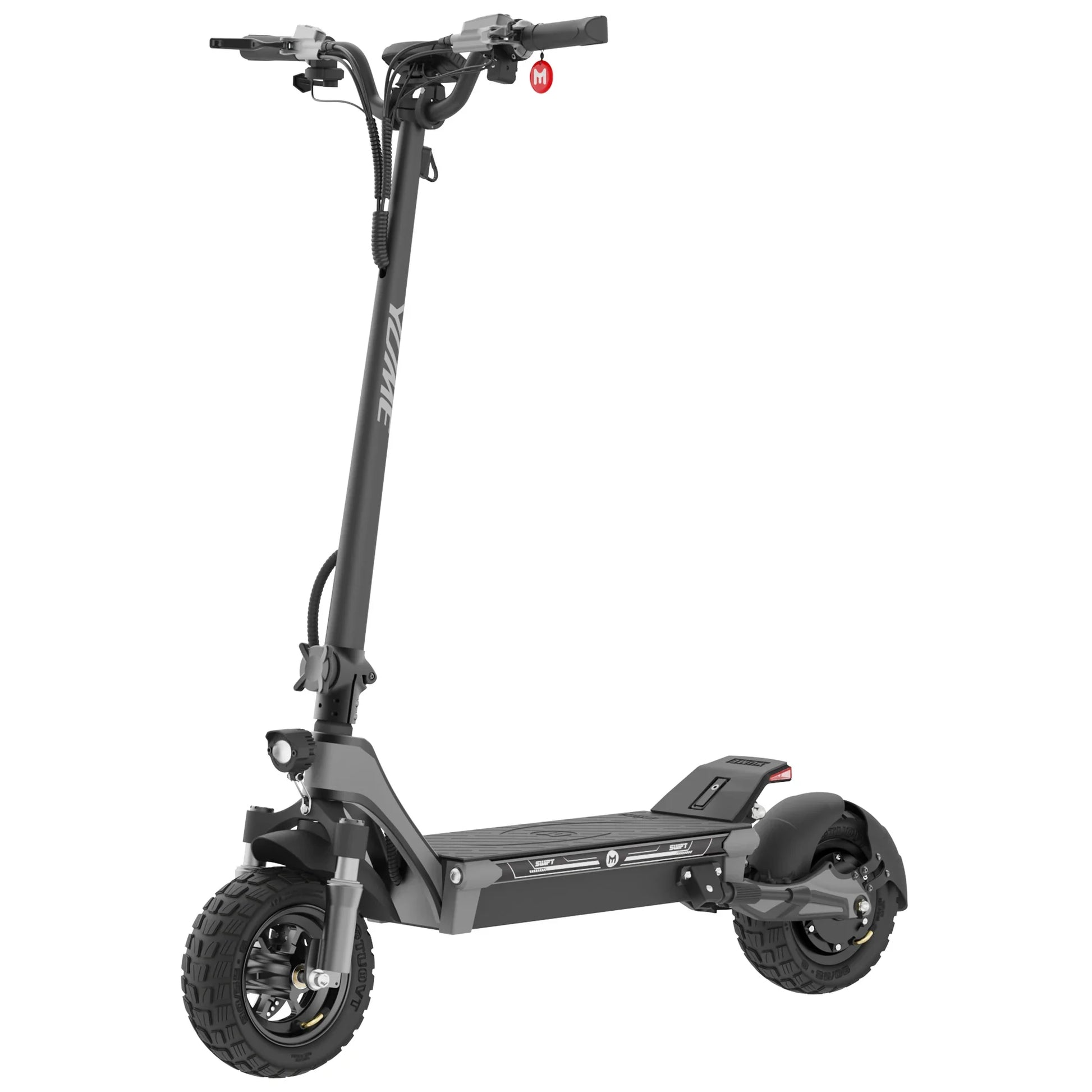 KTX-031763 250W Electric Scooter with 10-Inch Tubeless Tires, Foldable Design, 37-Mile Range and Smart Features