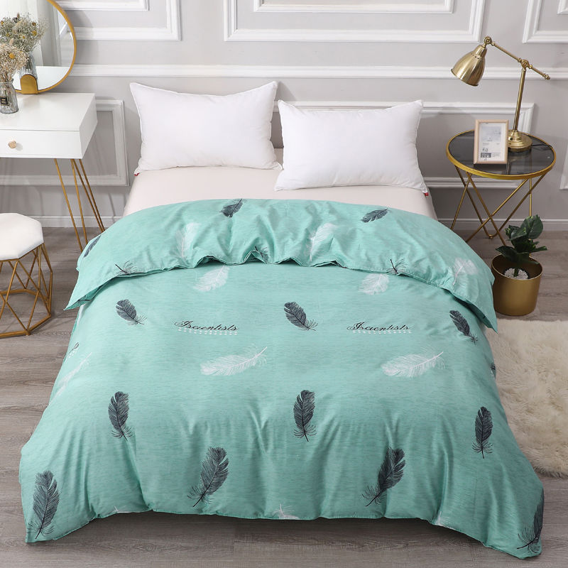 KTX-032403 Brushed Individual Quilt Cover in Various Floral Prints and Colors