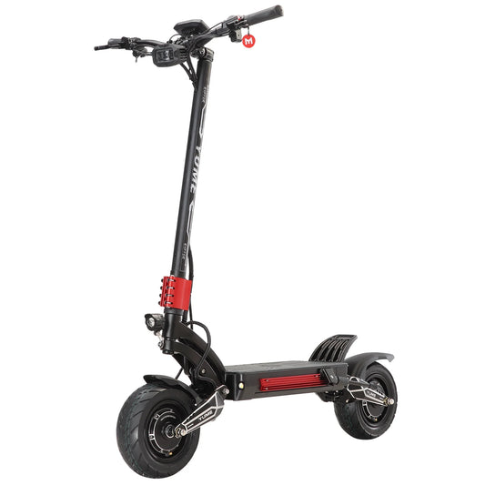 KTX-032915 All-Terrain Dual Motor Electric Scooter with 11-Inch Fat Tires, 80 KM Range, and Full Suspension