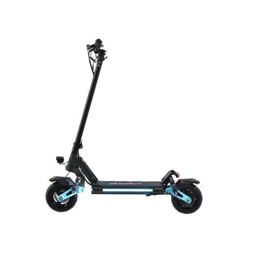 KTX-034067 Foldable Electric Scooter with 600W Motor, 48V Lithium Battery, Full Suspension, 30-50 km/h Speed, 10 Inch Tires
