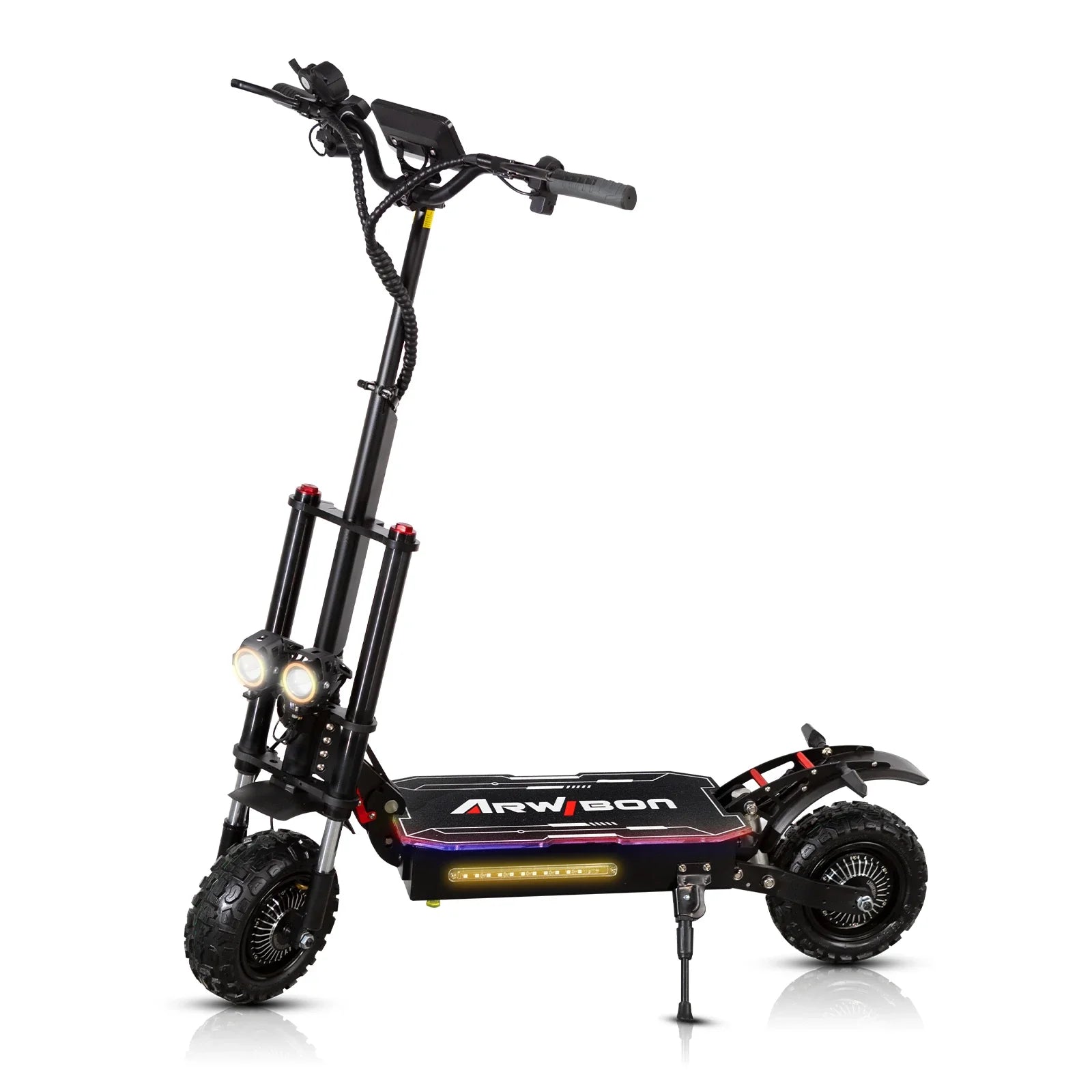 KTX-035219 5600W Dual Motor Off-Road Electric Scooter with 38Ah Battery – Foldable, Long Range, 80-85km/h Speed