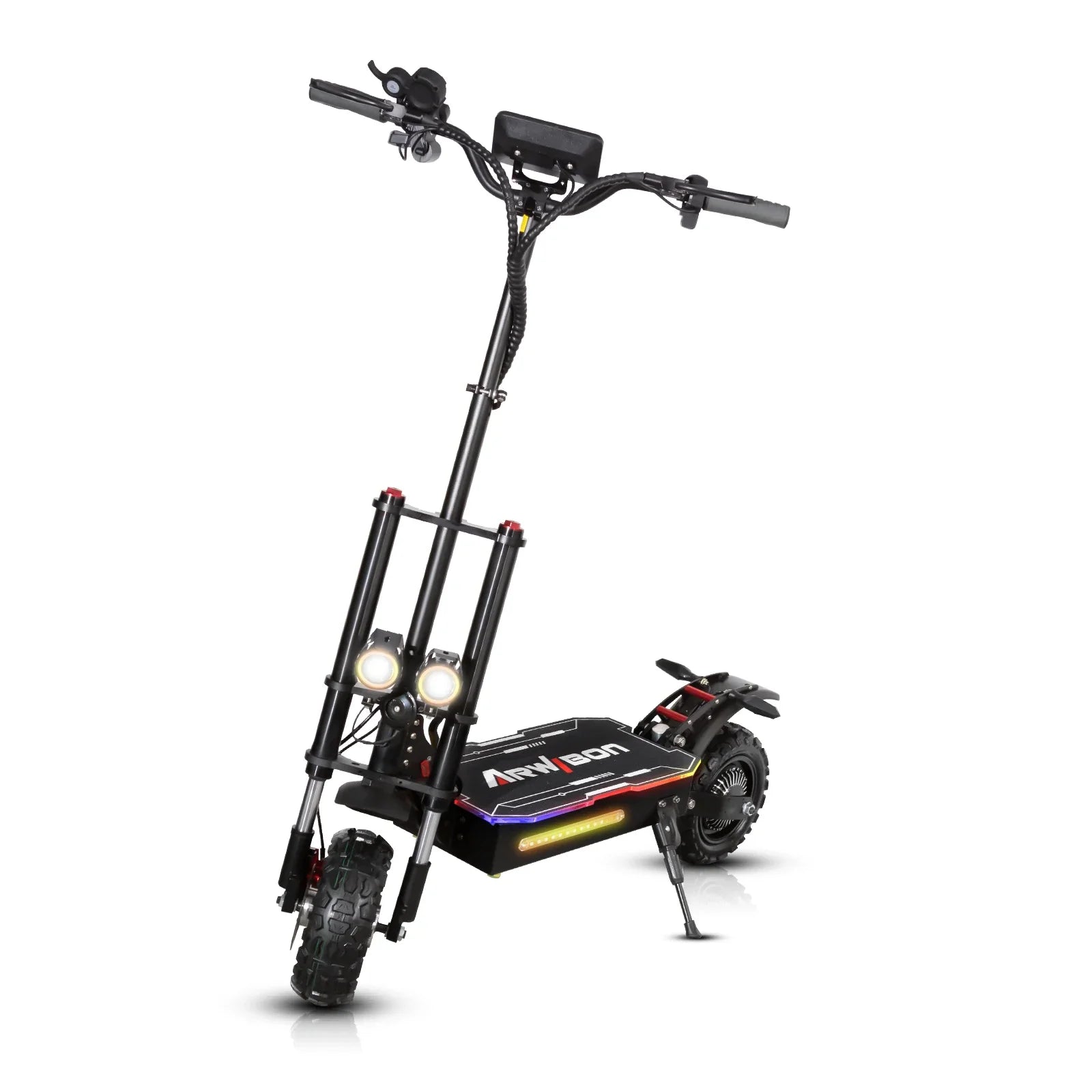 KTX-035219 5600W Dual Motor Off-Road Electric Scooter with 38Ah Battery – Foldable, Long Range, 80-85km/h Speed