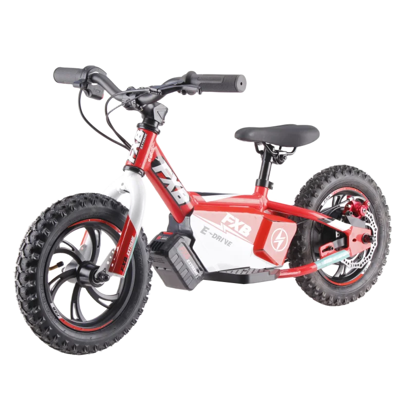 KTX-035283 Electric Balance Bike 12 Inch with 36V 250W Hub Motor and Quick-Disconnect Rechargeable Battery