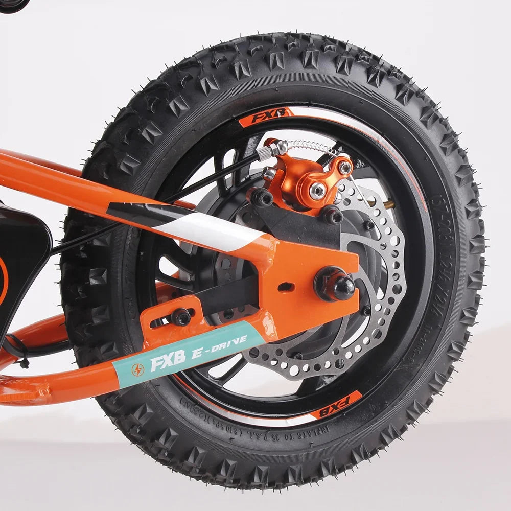 KTX-035283 Electric Balance Bike 12 Inch with 36V 250W Hub Motor and Quick-Disconnect Rechargeable Battery