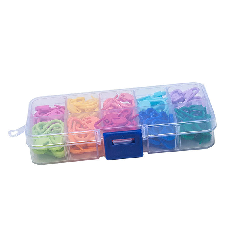 KTX-040147 Knitting and Crochet Tool Set with 120 Pieces for Easy Stitch Marking and Organization