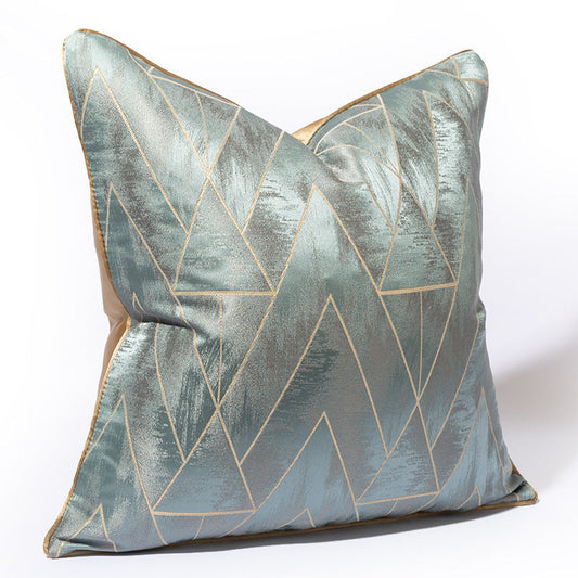 KTX-040275 Light Blue Luxury Pillow Cover 30x50cm, 45x45cm, 50x50cm, Soft PP Cotton