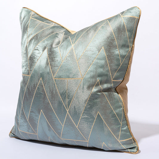 KTX-040275 Light Blue Luxury Pillow Cover 30x50cm, 45x45cm, 50x50cm, Soft PP Cotton