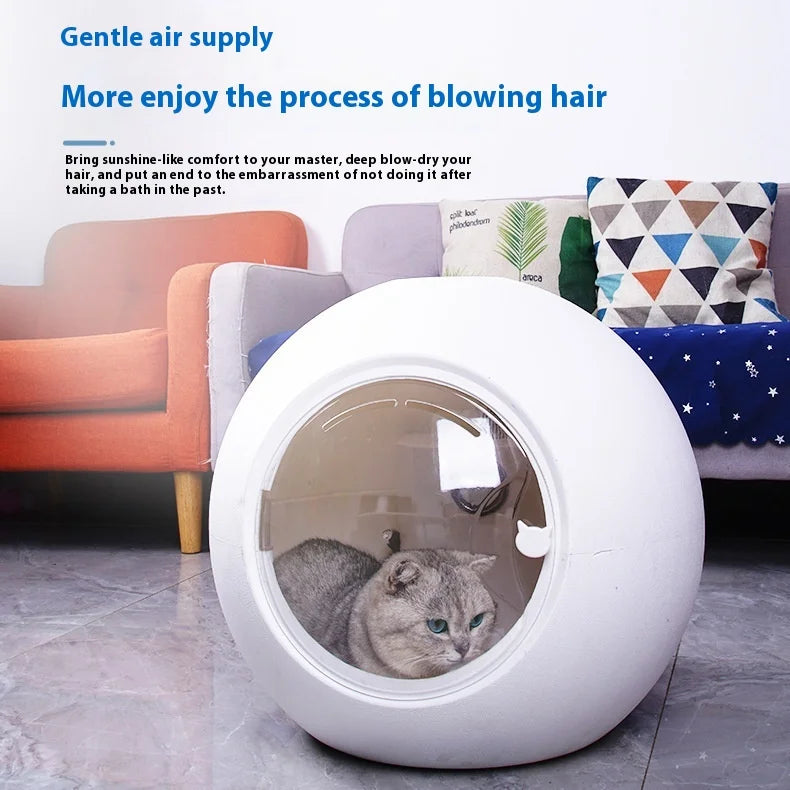 KTX-040723 Eco-Friendly Plastic Hair Dryer for Bathing Cats and Dogs - 220V Grooming Tool