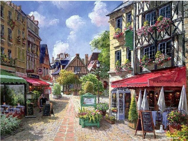 KTX-041619 Custom Pure Hand-Painted Digital Oil Painting on Linen - Modern Character Artwork