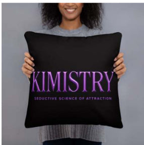 KTX-042579 Black Geometric Abstraction English Letter Pillow Cover, Modern 45x45cm, Chemical Fiber