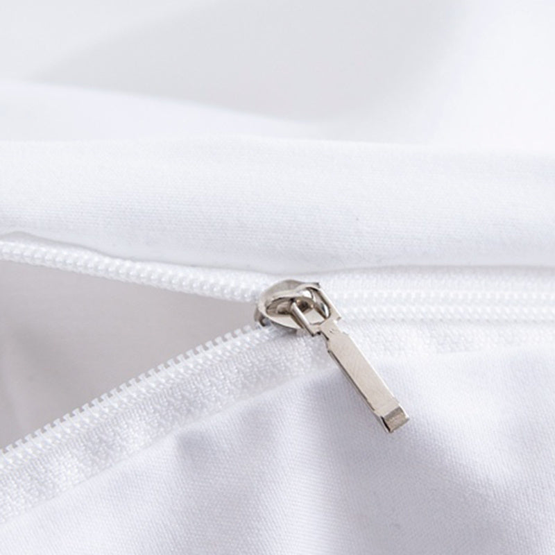 KTX-043091 Lion 3-Piece Bedding Set with Duvet Cover, Bed Sheet, and Pillowcase in Minimalist Style