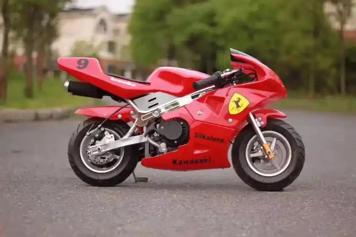 KTX-043347 50CC 2-Wheel Mini Scooter with 49CC Engine, Disc Brakes, and Chain Drive