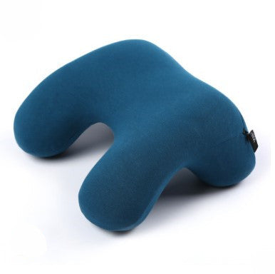 KTX-044755 Children's Memory Foam Neck Pillow - Soft Cotton, 28x25.5cm, Available in Multiple Colors