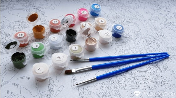 KTX-045075 Custom Digital Painting - Frameless, Personalized Artwork for Unique Visual Appeal