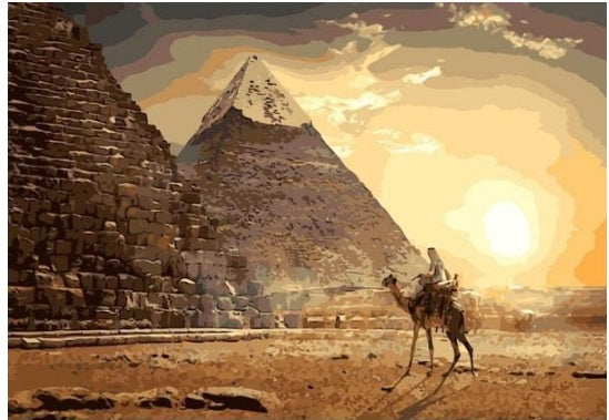 KTX-045075 Custom Digital Painting - Frameless, Personalized Artwork for Unique Visual Appeal