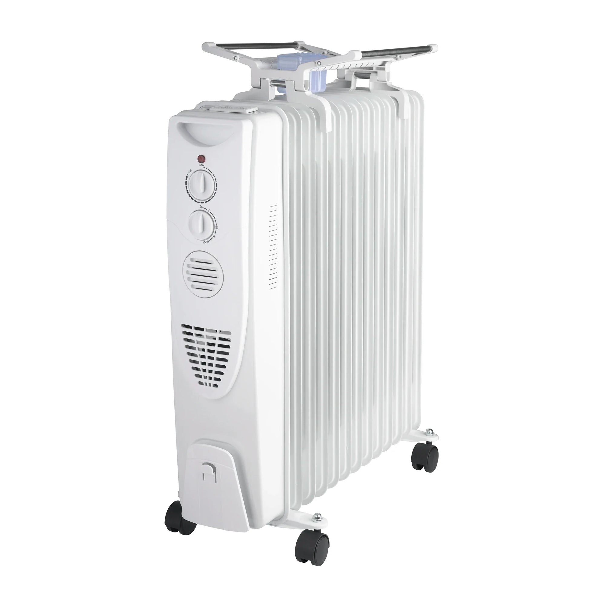 KTX-045843 1500W Oil Filled Radiator Heater with Adjustable Thermostat for Home Use