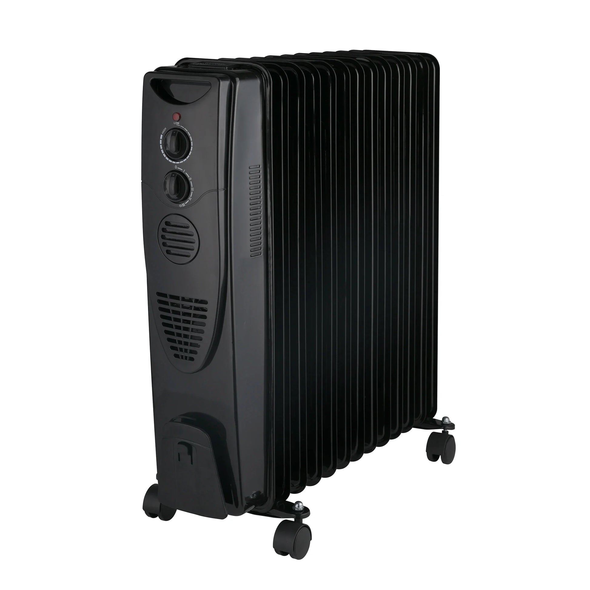 KTX-045843 1500W Oil Filled Radiator Heater with Adjustable Thermostat for Home Use