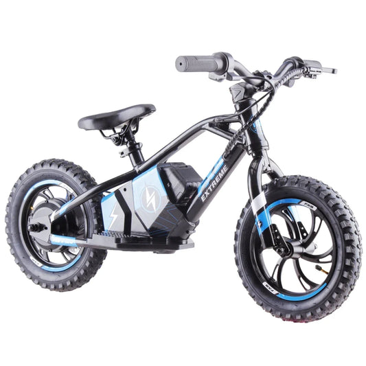 KTX-052243 Kids Electric Motorcycle with 12-Inch Fat Tires and 250W Brushless Motor, 2-Speed – Max Speed 50 km/h, Waterproof Lithium Battery