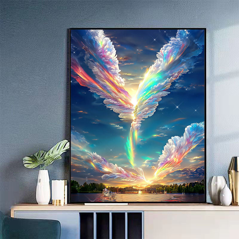 KTX-052755 Frameless Modern Digital Oil Painting for Home Décor - 40x50cm and 50x65cm Options