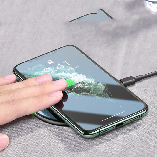 KTX-052883 15W Fast Wireless Charger in Black, White, or Transparent