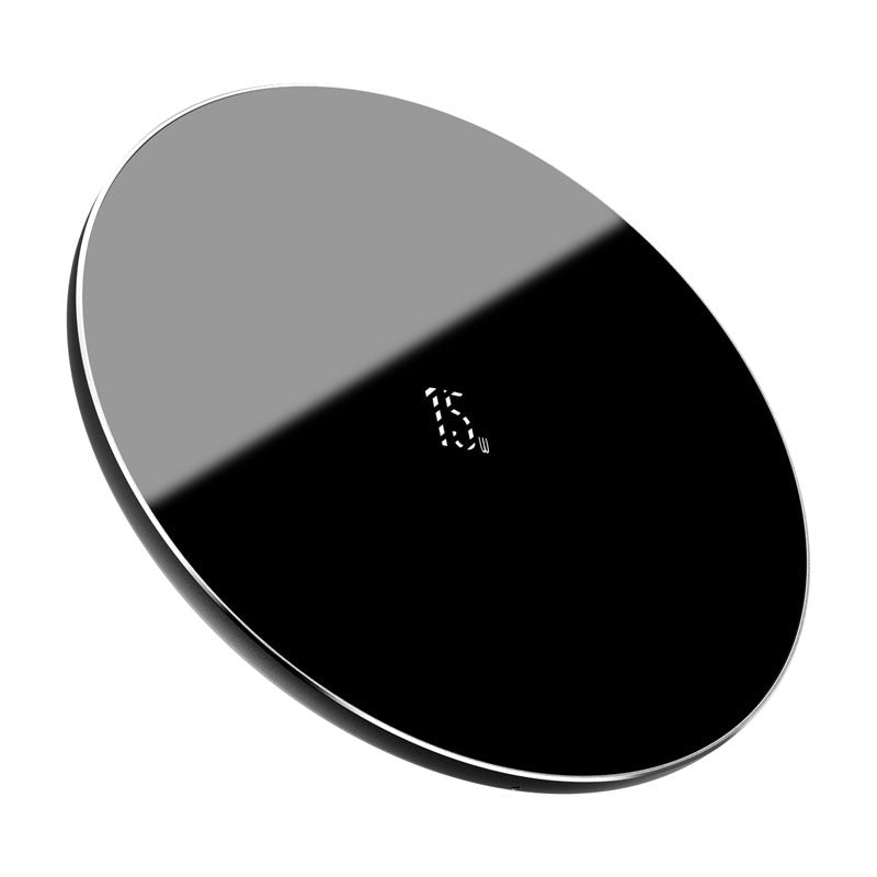 KTX-052883 15W Fast Wireless Charger in Black, White, or Transparent