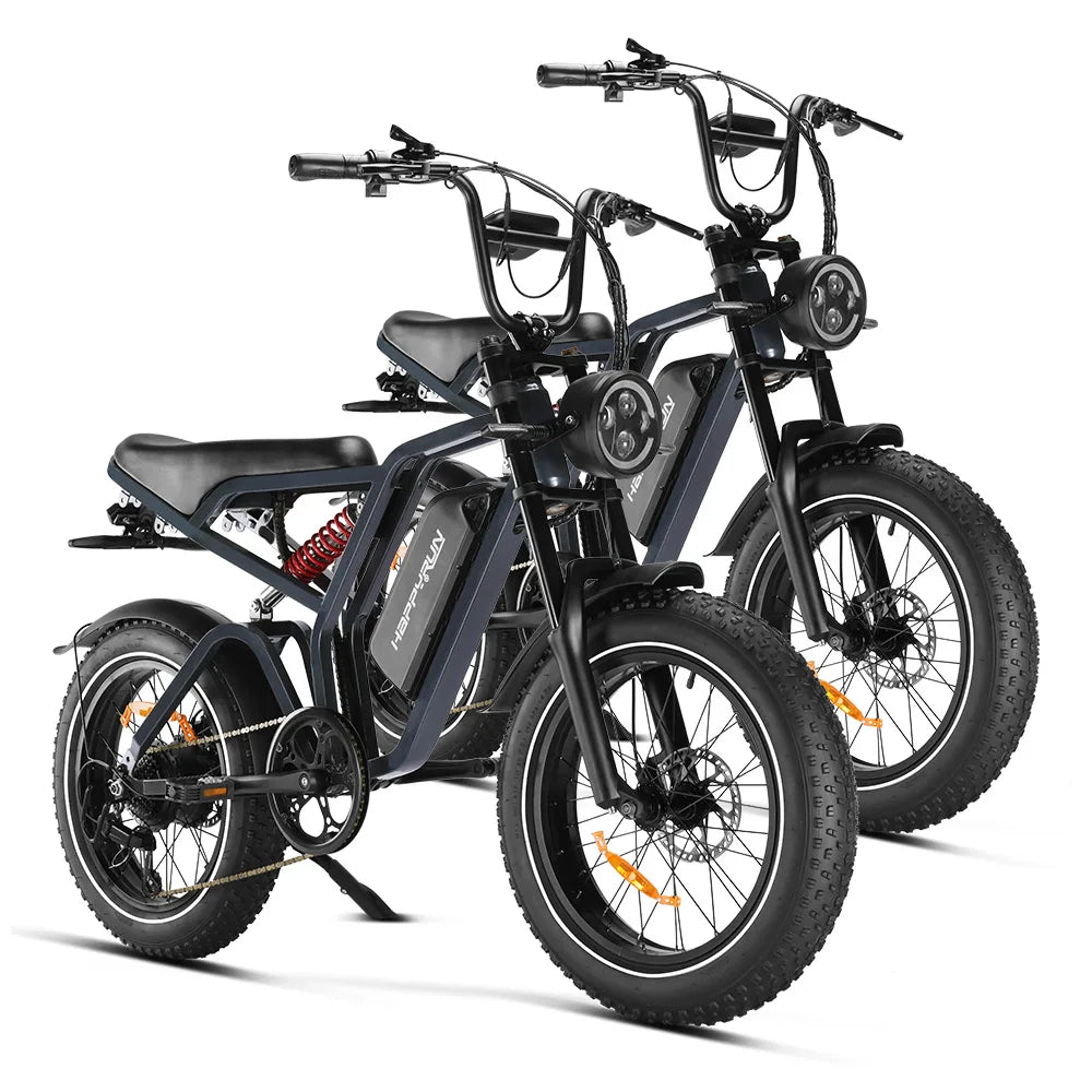 KTX-053907 Tank G60Pro 2000W Off-Road Electric Bike with Fat Tires 20x4.0, Max Speed 60km/h