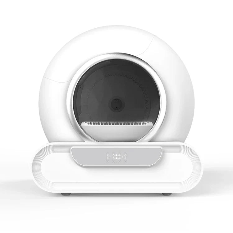 KTX-054419 Smart Automatic Self-Cleaning Cat Litter Box with APP Control and Odor Control, Large Capacity 65L