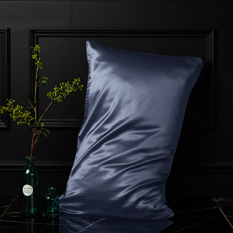 KTX-054931 Double-Sided Mulberry Silk Pillowcase 48x74cm - Light Gray