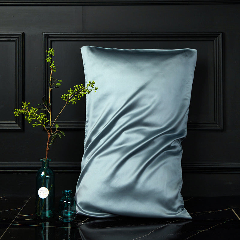KTX-054931 Double-Sided Mulberry Silk Pillowcase 48x74cm - Light Gray