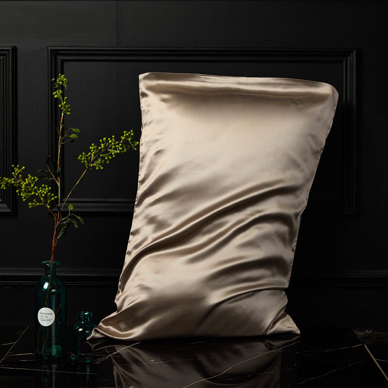 KTX-054931 Double-Sided Mulberry Silk Pillowcase 48x74cm - Light Gray