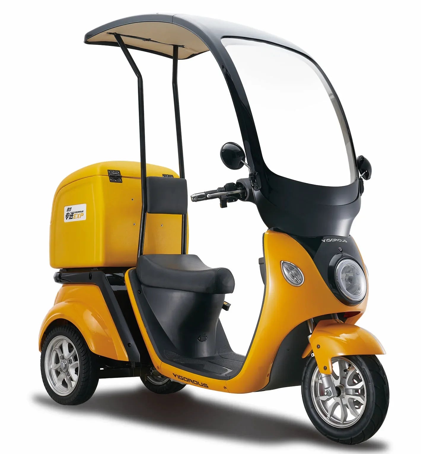 KTX-054995 A30 Electric 3-Wheel Mobility Scooter for Cargo with Disc Brakes and 2000W Motor