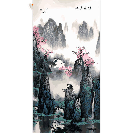 KTX-055059 Customized Digital Oil Painting Wall Art for Home and Office Decoration