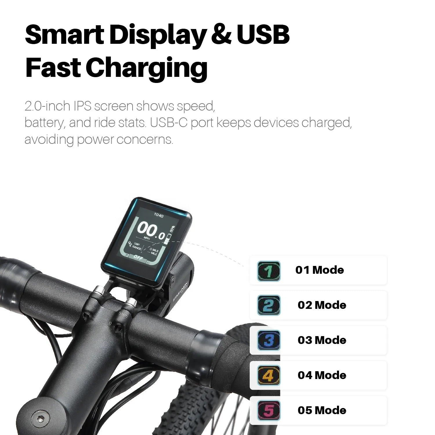 KTX-056979 500W Mid Motor Aluminum Alloy Frame Electric Gravel Bike with 12-Speed Gear and 48V 15Ah Battery